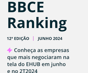BBCE divulga 12ª edição do BBCE Ranking de Top Companies