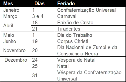 Calendario