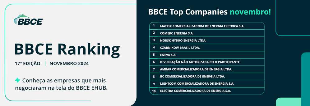 BBCE PILULA Rank Novembro 2024